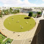 Urban Park for Stockton as Part of the Huge Transformation of the Town Centre